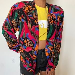 Vintage 90s bomber jacket
